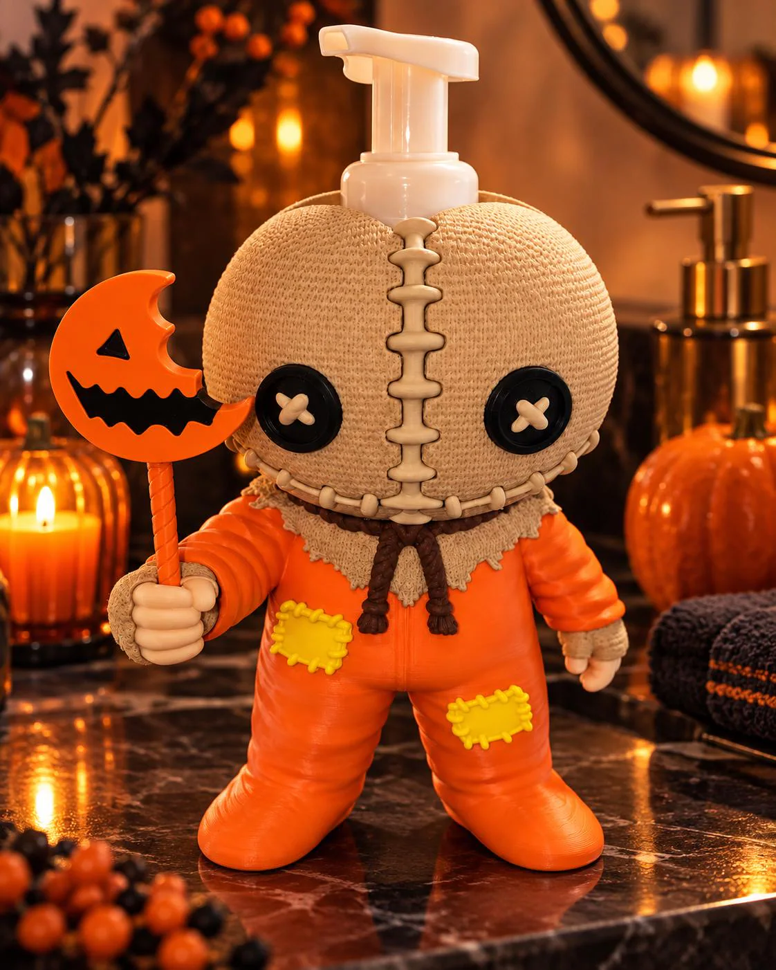 Sam Trick r Treat Inspired Foaming Soap Holder